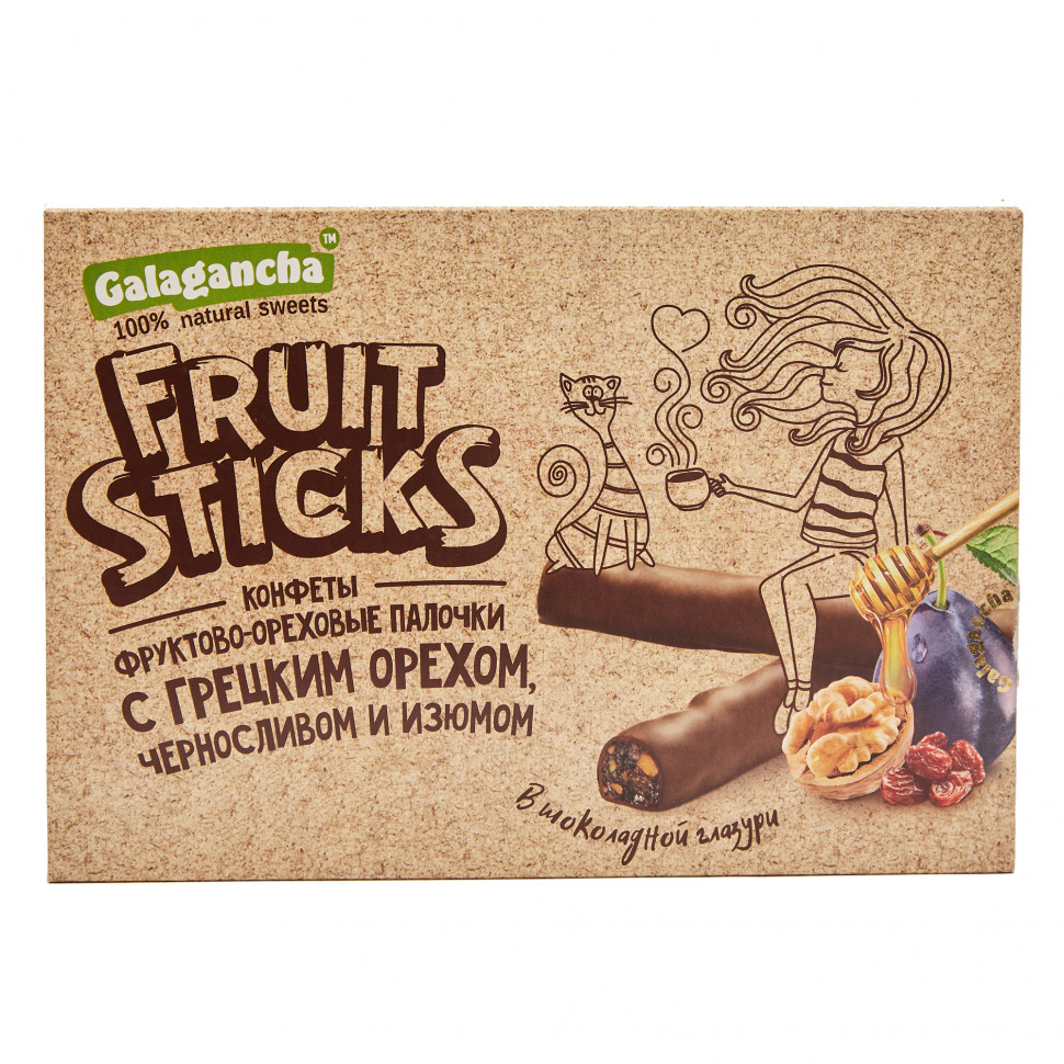  Берестов КРАФТ Fruit Stiсks с черносливом и грецким орехом, 175г в Новороссийске