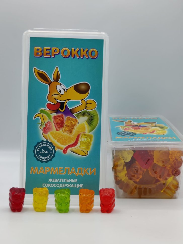  Жевательный мармелад Мишки фруктовые, 250г   в Новороссийске