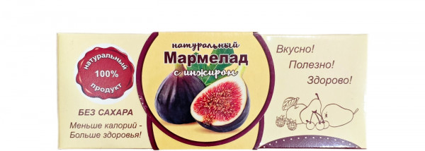 №2 Мармелад натуральный "Инжир" 140г  в Новороссийске