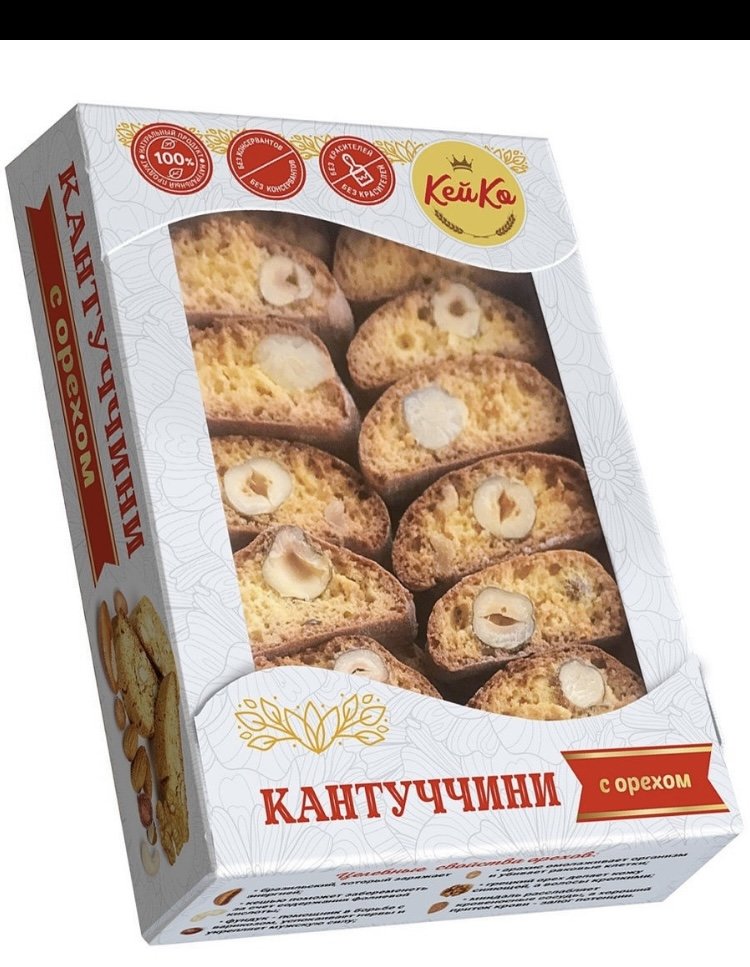  Кей Ко Кантуччини с орехом, 200г    в Новороссийске